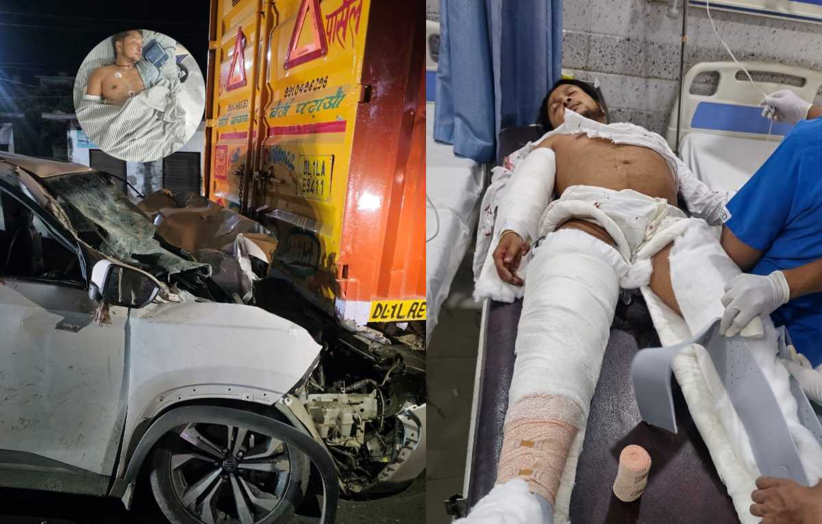 Pawandeep Rajan car accident