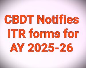 CBDT 2025 new updates